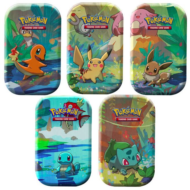 2019 POK KANTO FRIENDS MINI TIN - 820650803857