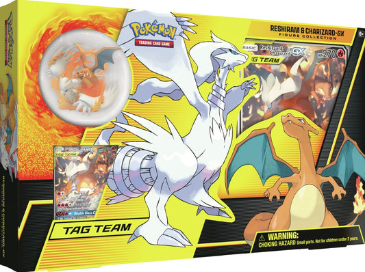 2019 POK RESHIRAM/CHARIZARD GX FIGURE COLLECTION - 820650803932