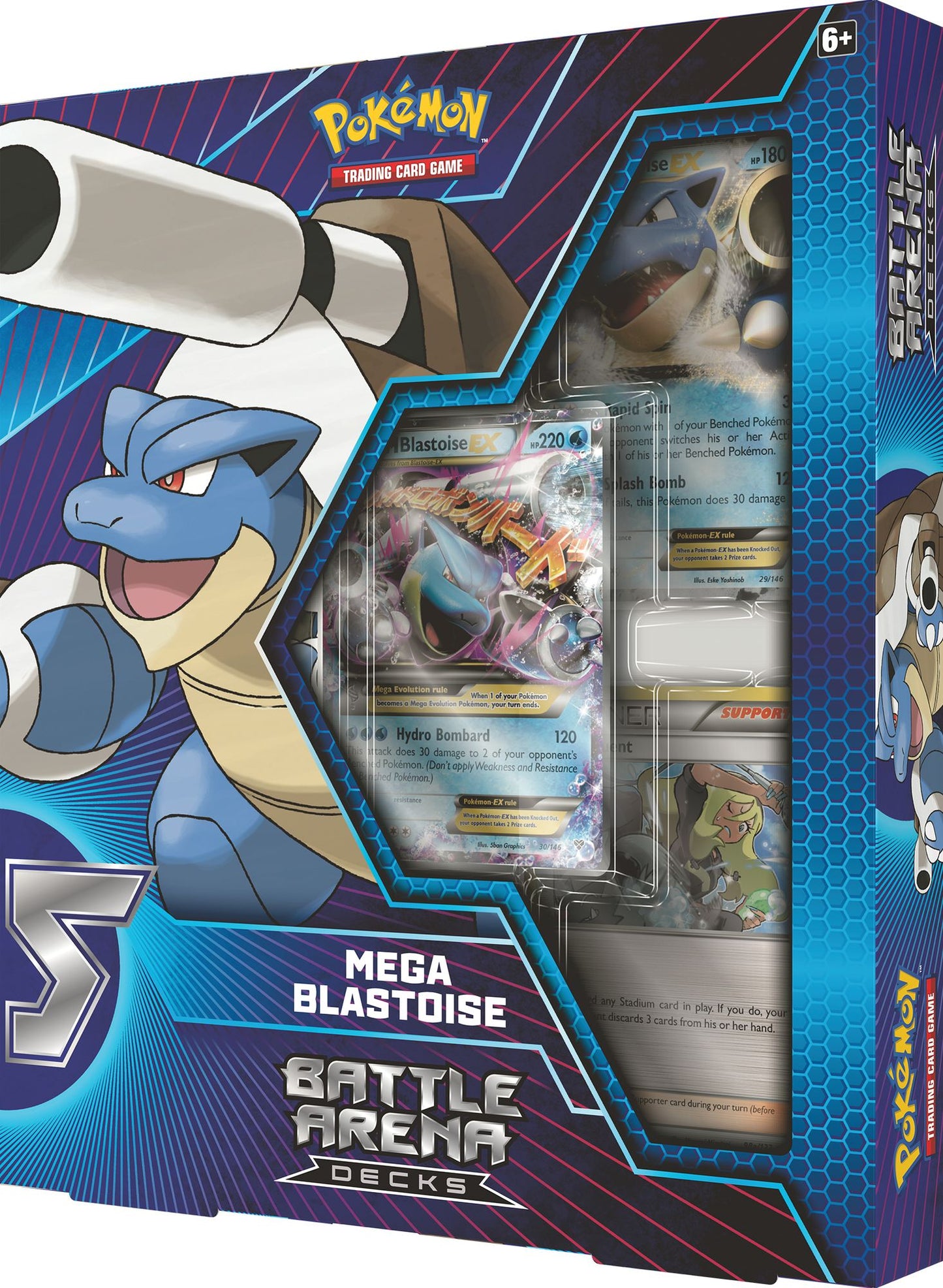 2018 POK MEGA EVOLUTION CHARIZARD/BLASTOISE BATTLE ARENA DECK - 820650804038