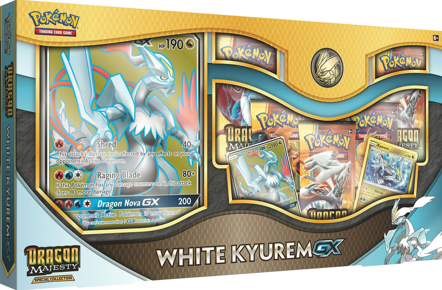 2018 POK DRAGON MAJESTY SPECIAL COLL SALAMENCE/KYUREM BOX - 820650804175