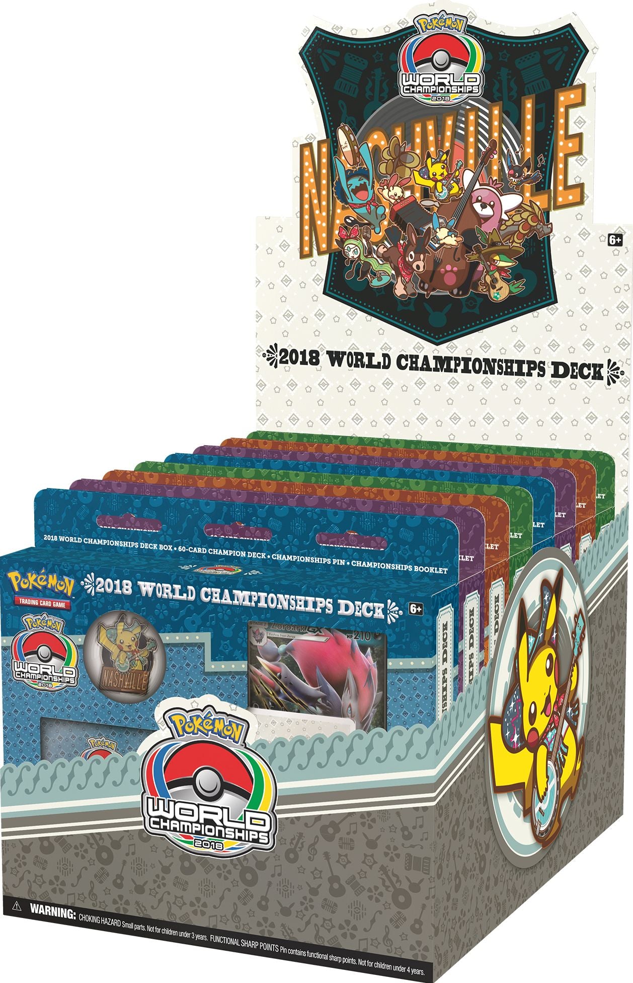 2018 POK WORLD CHAMPION DECK - 820650804199