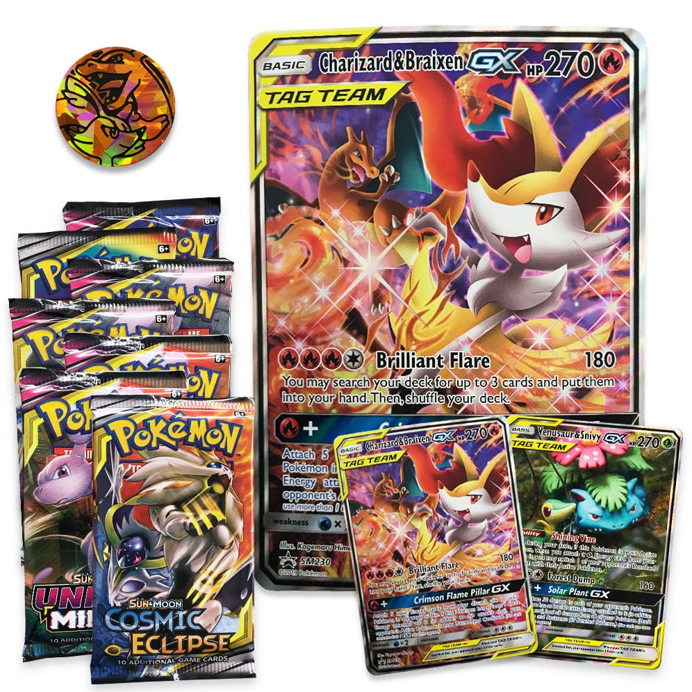 2019 POK TAG TEAM GENERATIONS PREMIUM COLLECTION BOX - 820650804205