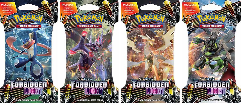 2018 POK SUN MOON S6 FORBIDDEN LIGHT BLSTR - 820650804229