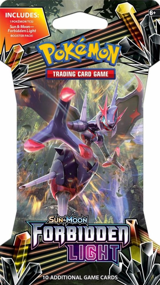 2018 POK SUN MOON S6 FORBIDDEN LIGHT BLSTR - 820650804229