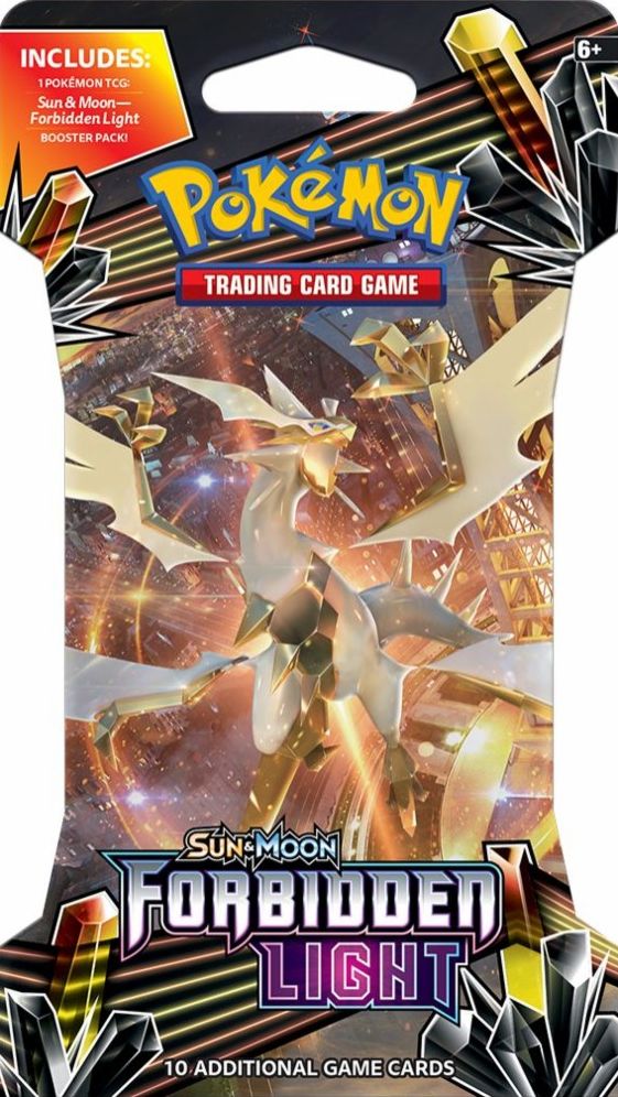 2018 POK SUN MOON S6 FORBIDDEN LIGHT BLSTR - 820650804229