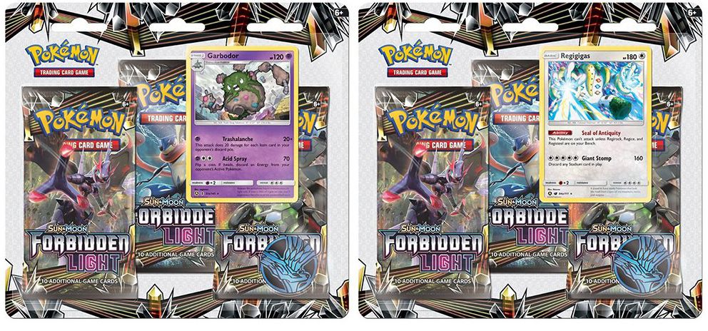 2018 POK SUN MOON S6 FORBIDDEN LIGHT 3PK BLSTR - 820650804236