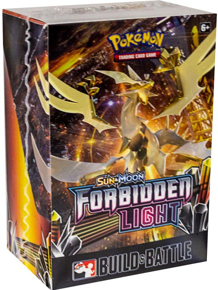 2018 POK SUN & MOON FORBIDDEN LIGHT BUILD & BATTLE BX BN - 820650804366