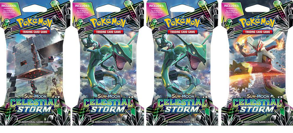 2018 POK SUN MOON S7 CELESTIAL STORM BLSTR - 820650804397