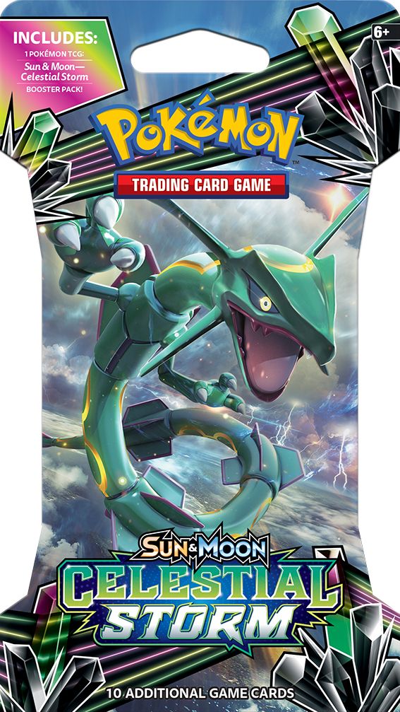 2018 POK SUN MOON S7 CELESTIAL STORM BLSTR - 820650804397