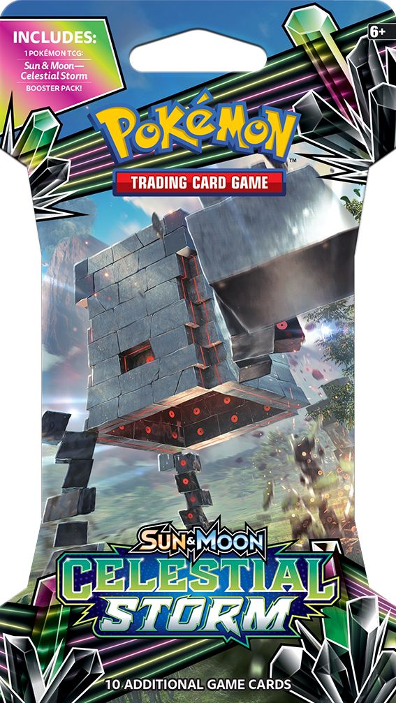 2018 POK SUN MOON S7 CELESTIAL STORM BLSTR - 820650804397