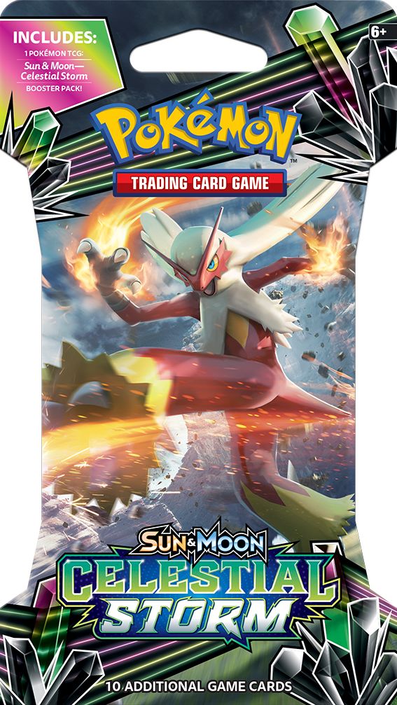 2018 POK SUN MOON S7 CELESTIAL STORM BLSTR - 820650804397