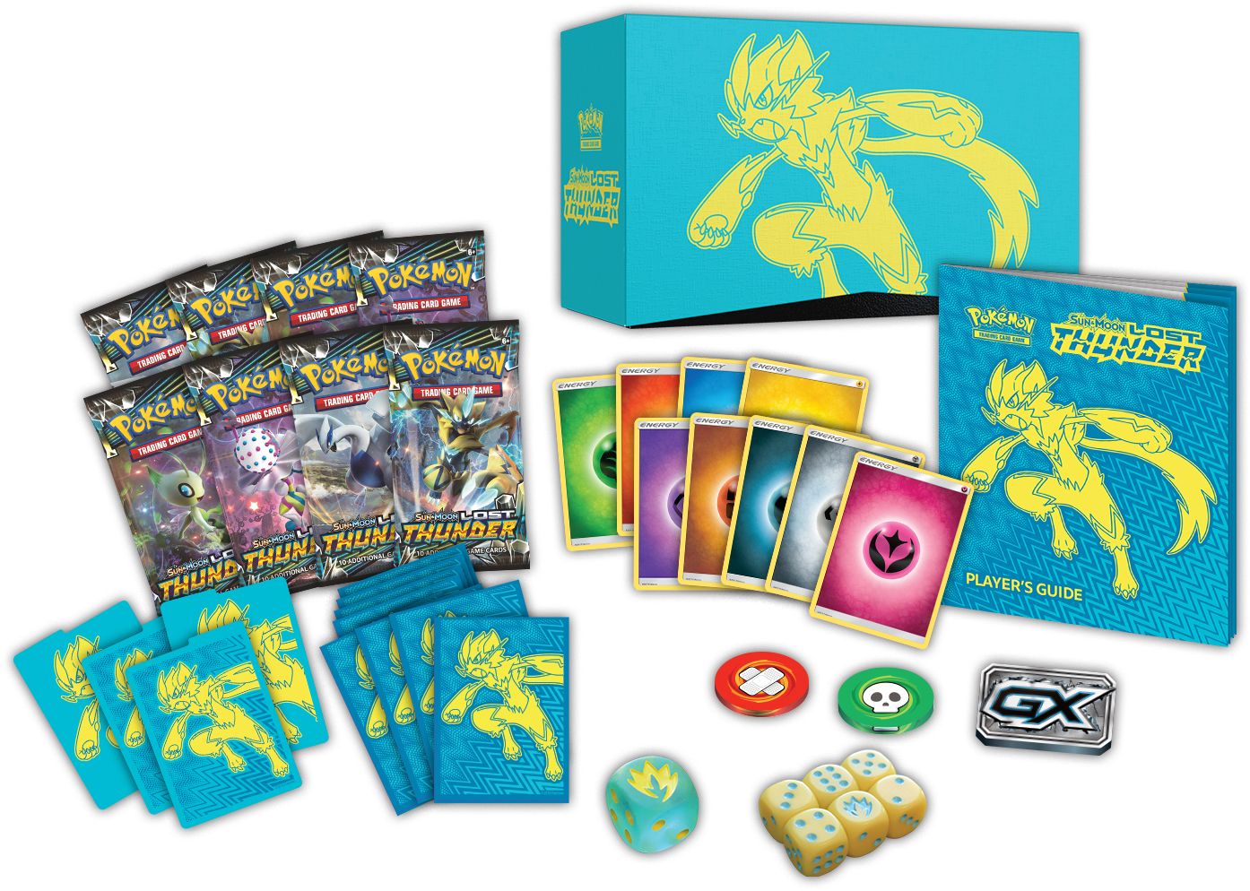 2018 POK SUN MOON S8 LOST THUNDER ELITE TRAINER BOX - 820650804670