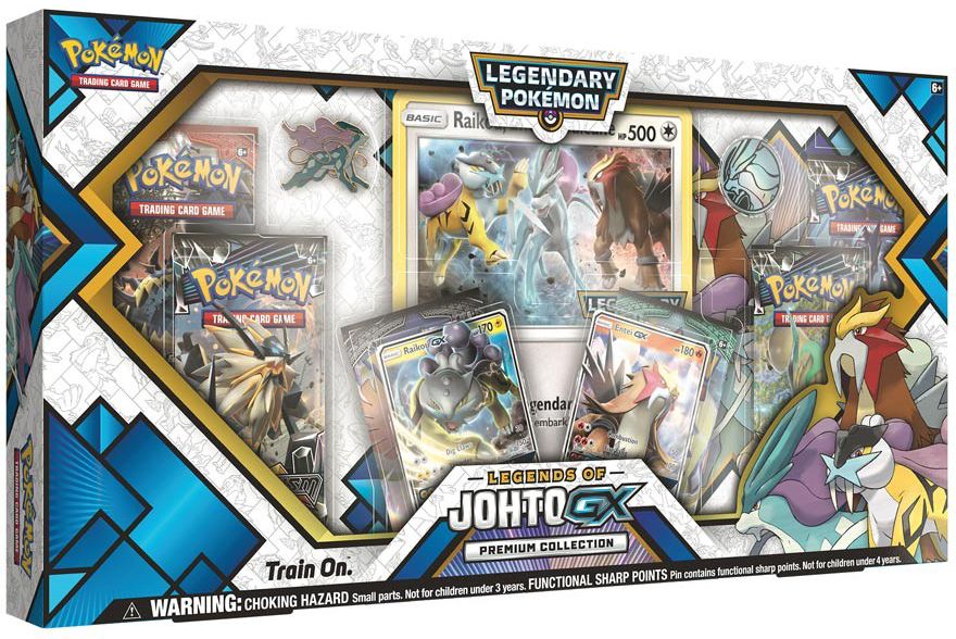 2018 POK LEGENDS OF JOHTO GX PREM COLL BOX - 820650804830