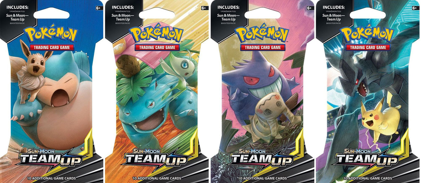 2019 POK SUN MOON S9 TEAM UP BL - 820650804878