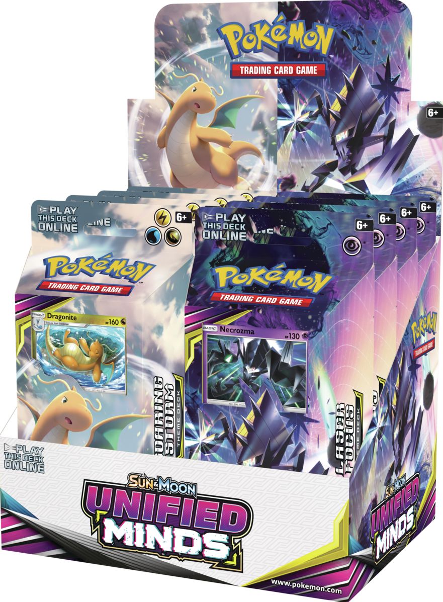 2019 POK SUN MOON S11 UNIFIED MINDS TD - 820650805752