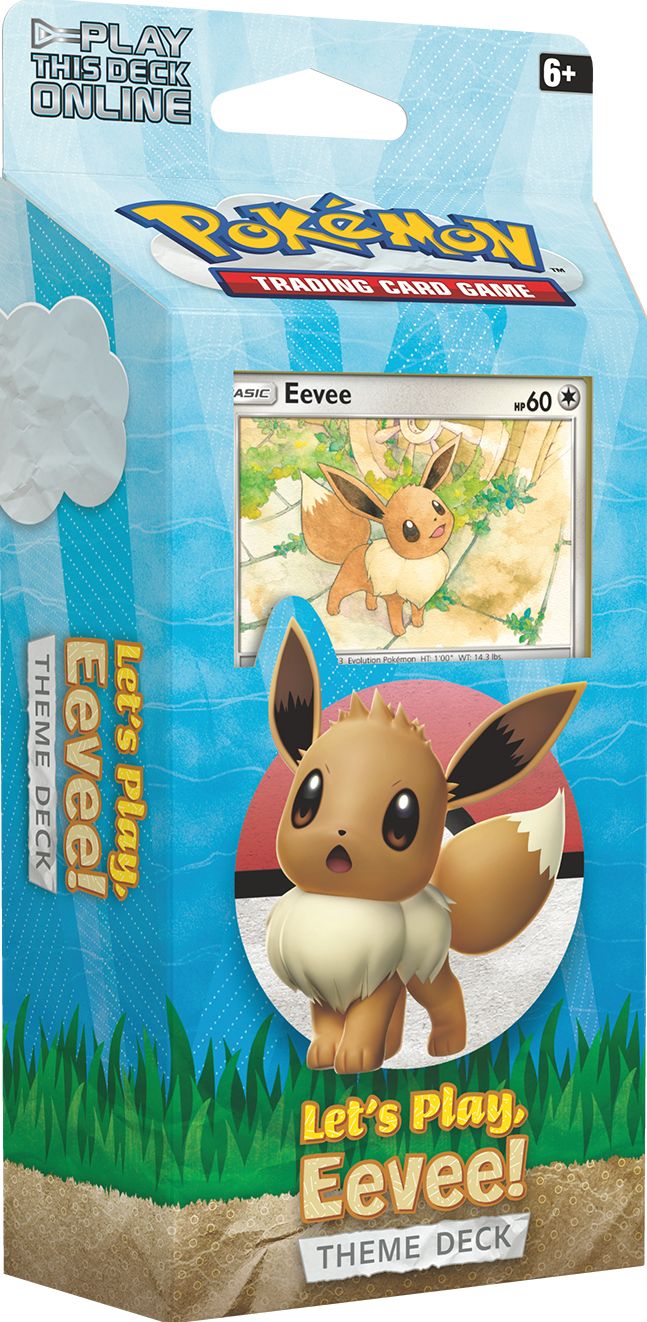 2018 POK LET'S PLAY PIKACHU/EEVEE TD - 820650806155