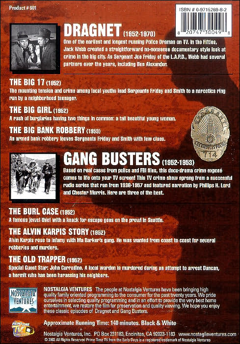 Gang Busters: Dragnet