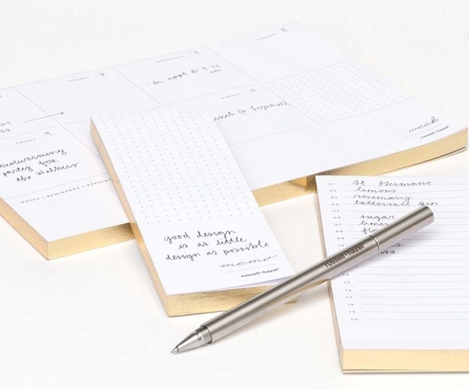 In Due Time Desktop Notepad Set