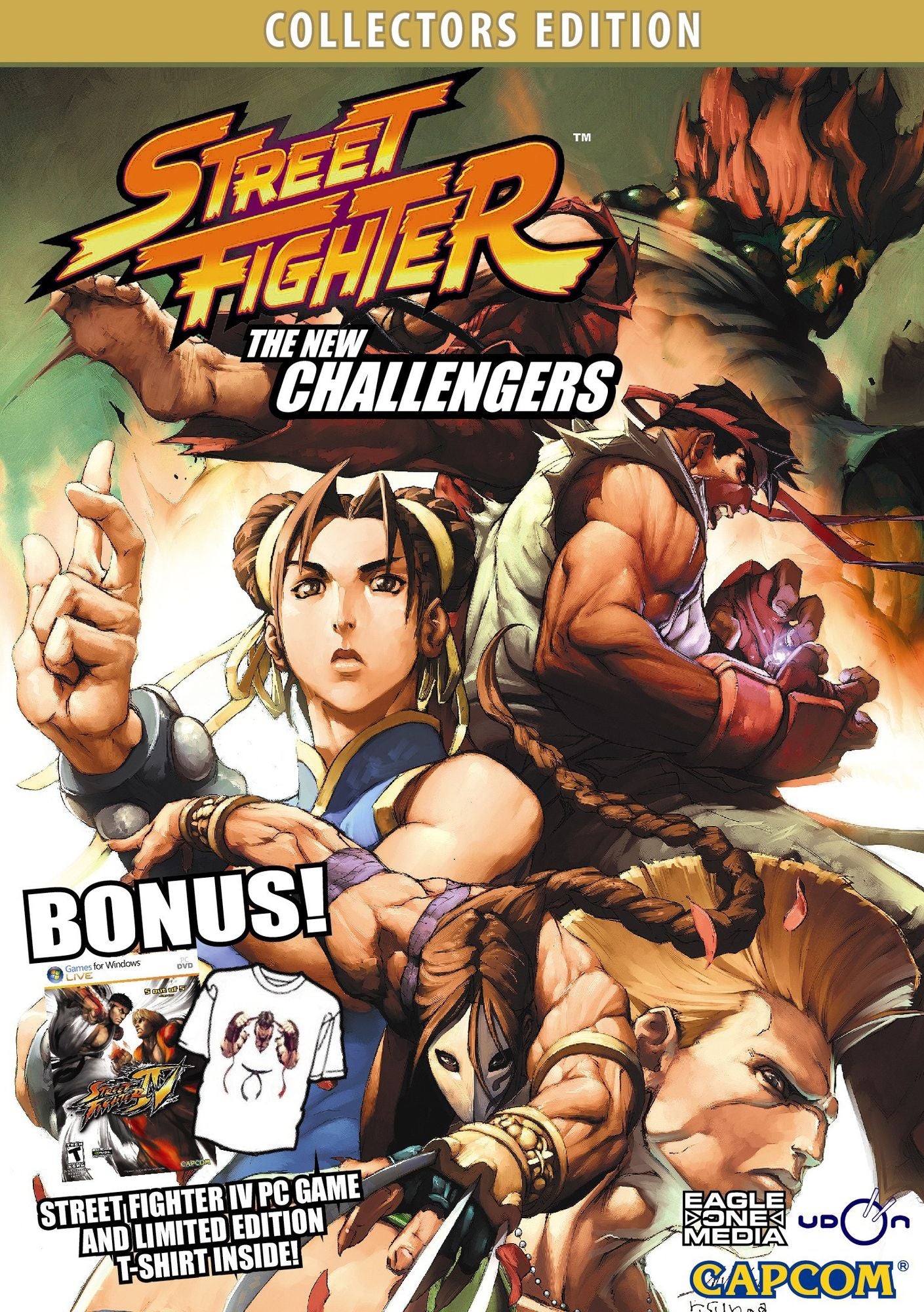 Street Fighter: The New Challengers [With Game/T-shirt]