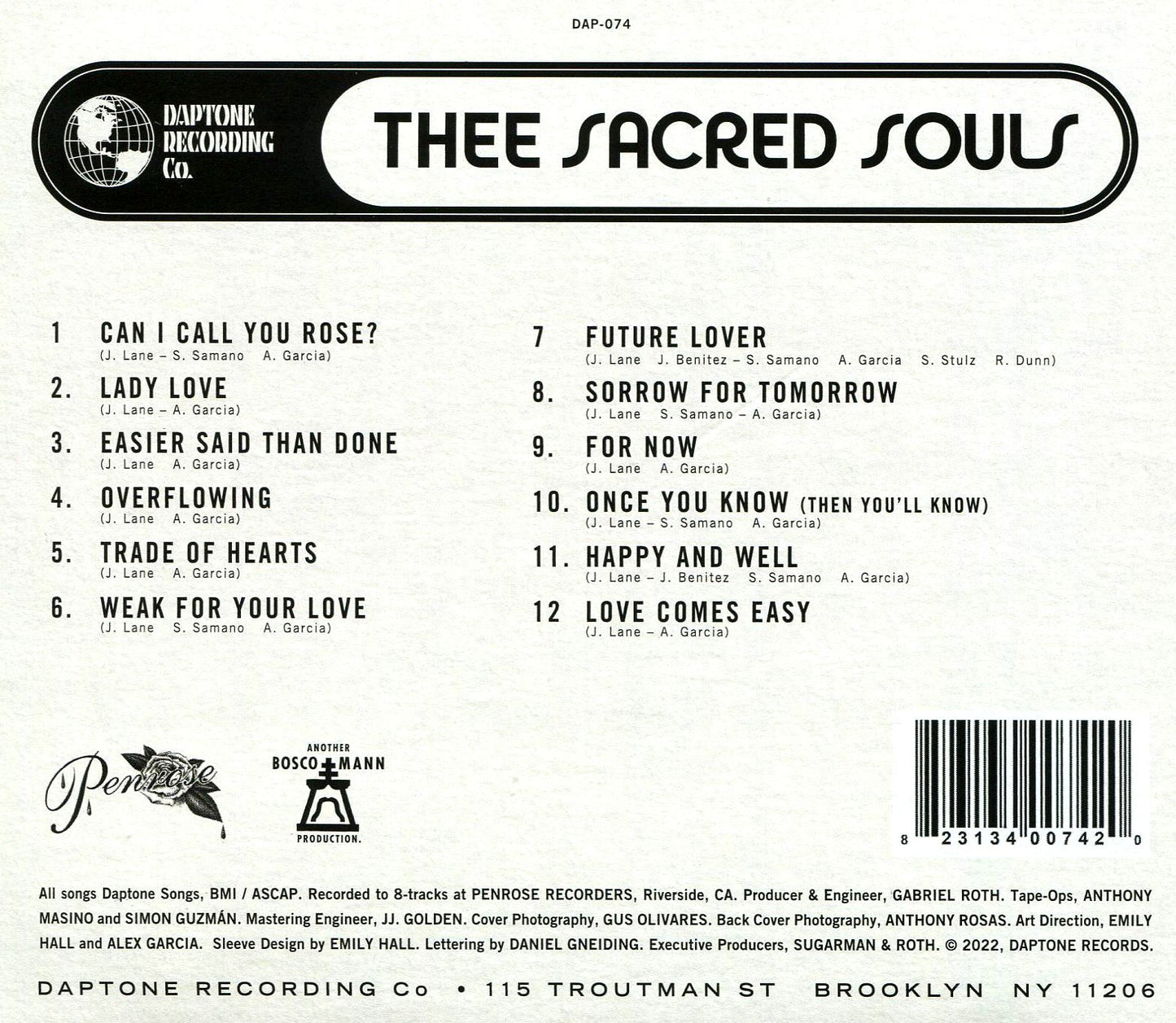 Thee Sacred Souls (Dig)