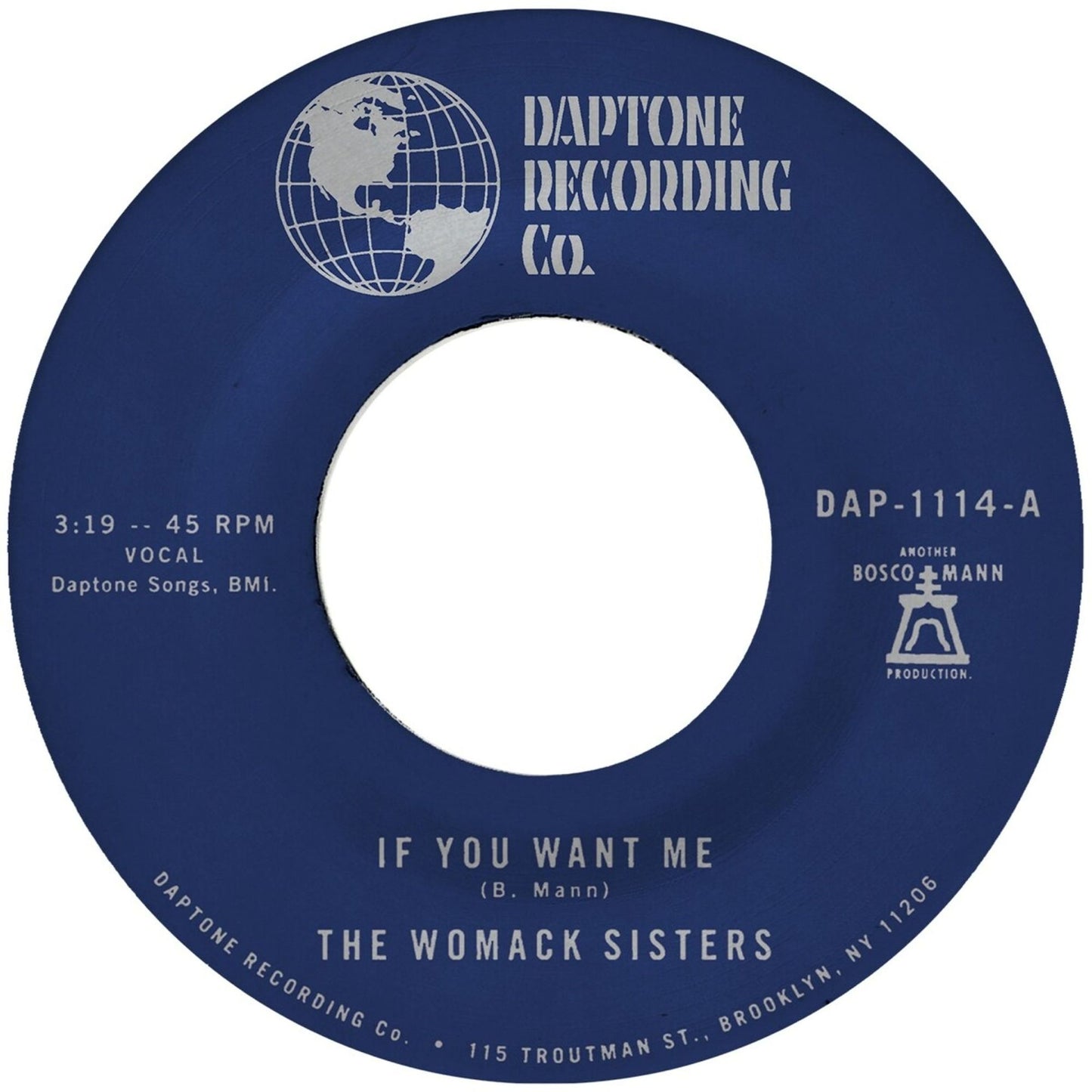 If You Want Me / I Just Don't Want You To Say (Womack Sisters)