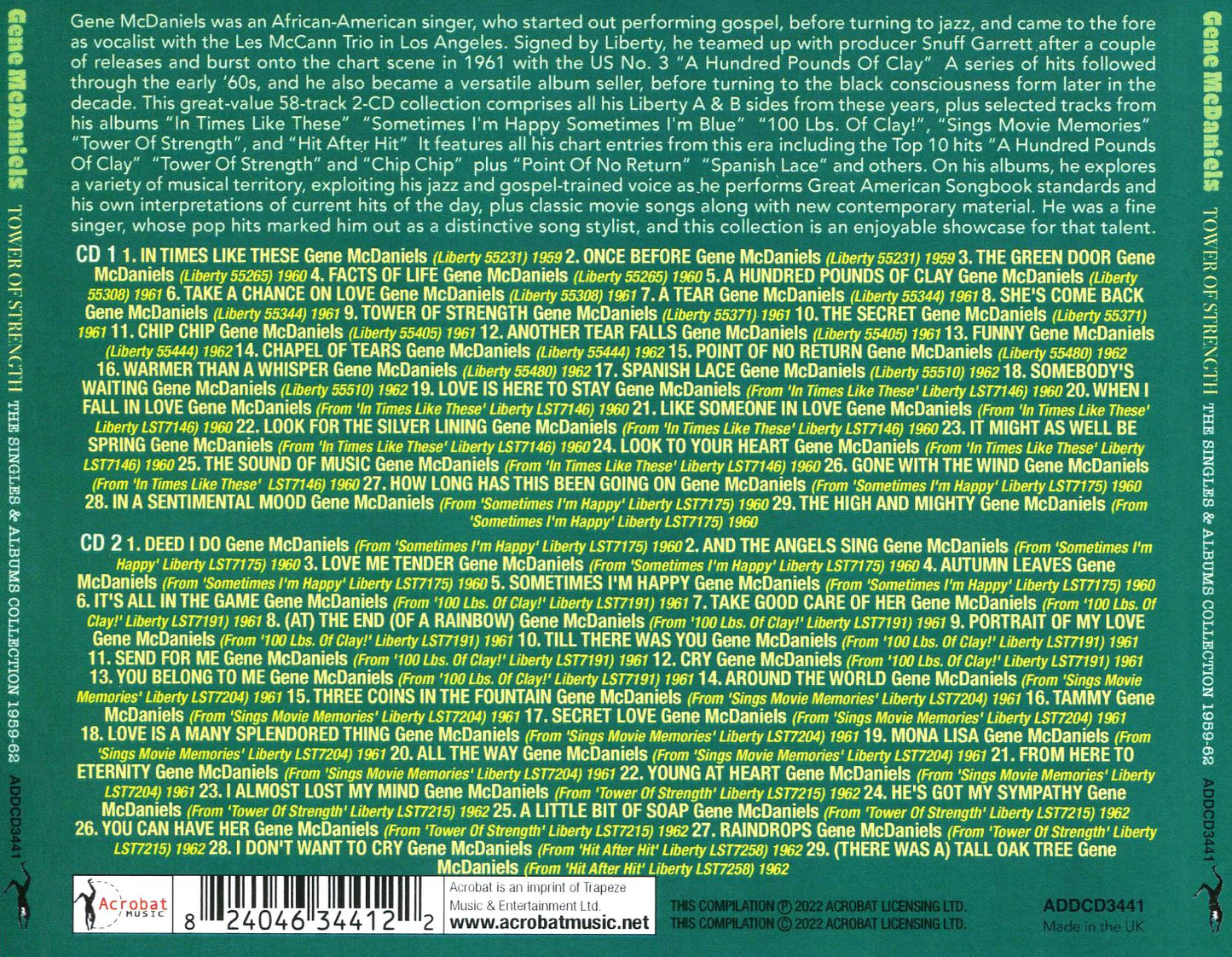 Singles & Albums Collection 1959-62