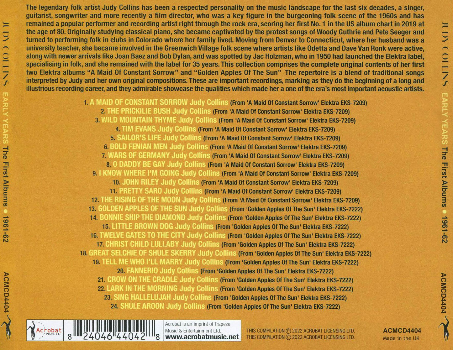 Early Years: The First Albums 1961-62