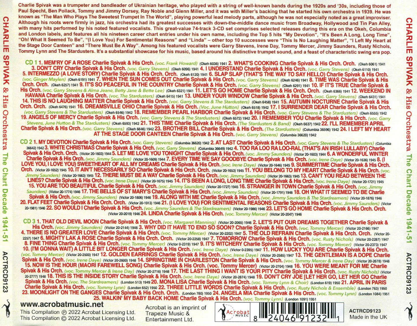 Chart Decade 1941-51