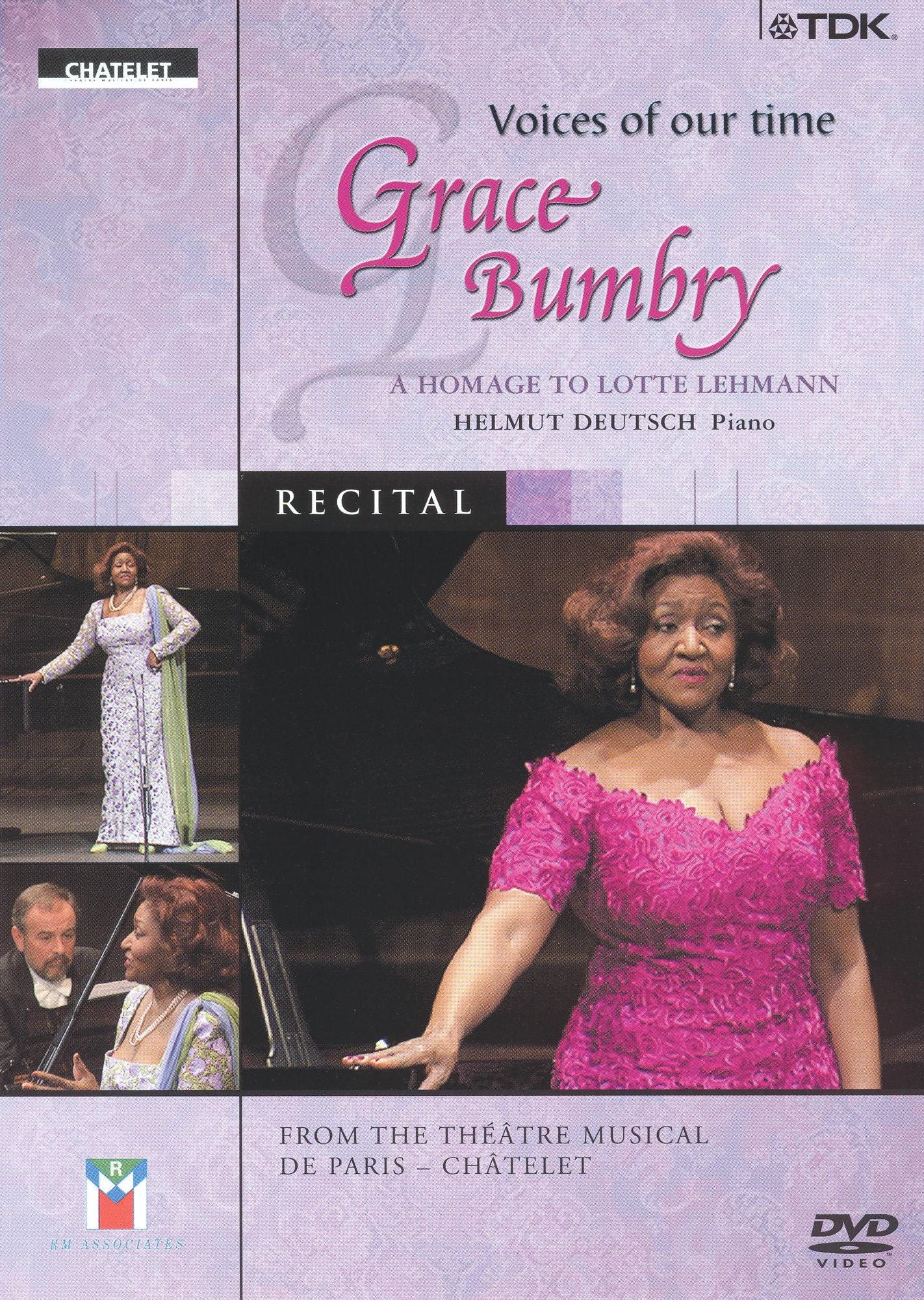 Voices of Our Time: Grace Bumbry - Recital