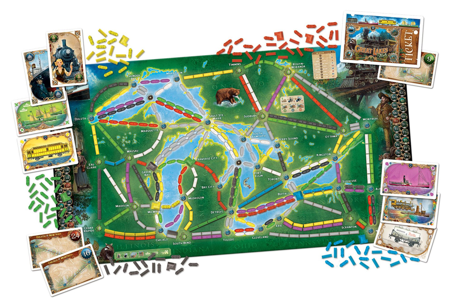 Ticket to Ride: Rails and Sails