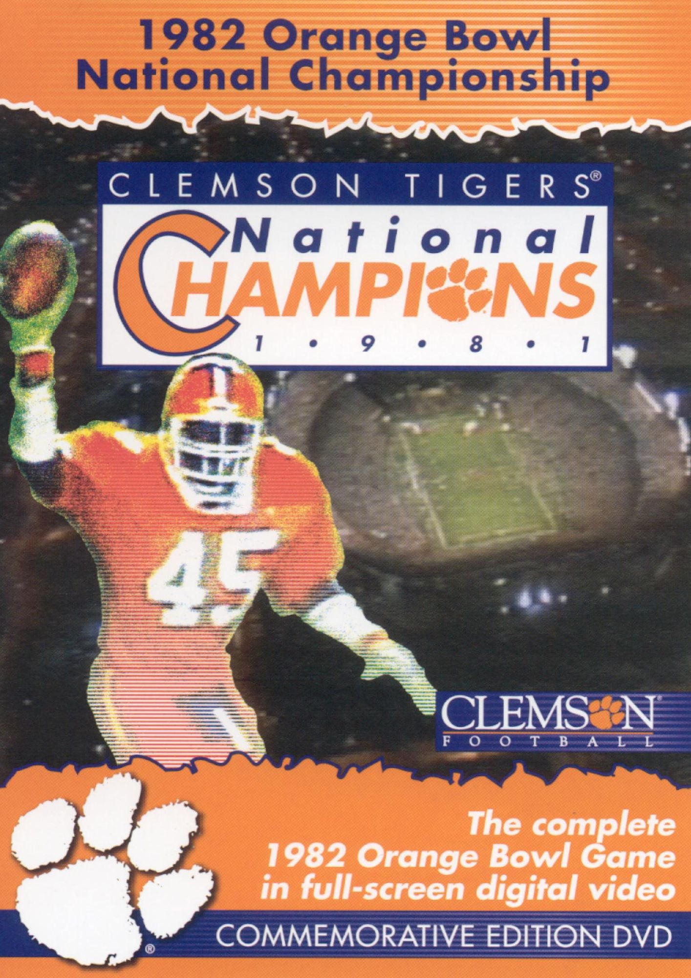 1982 Orange Bowl National Championship [Commemorative Edition DVD]