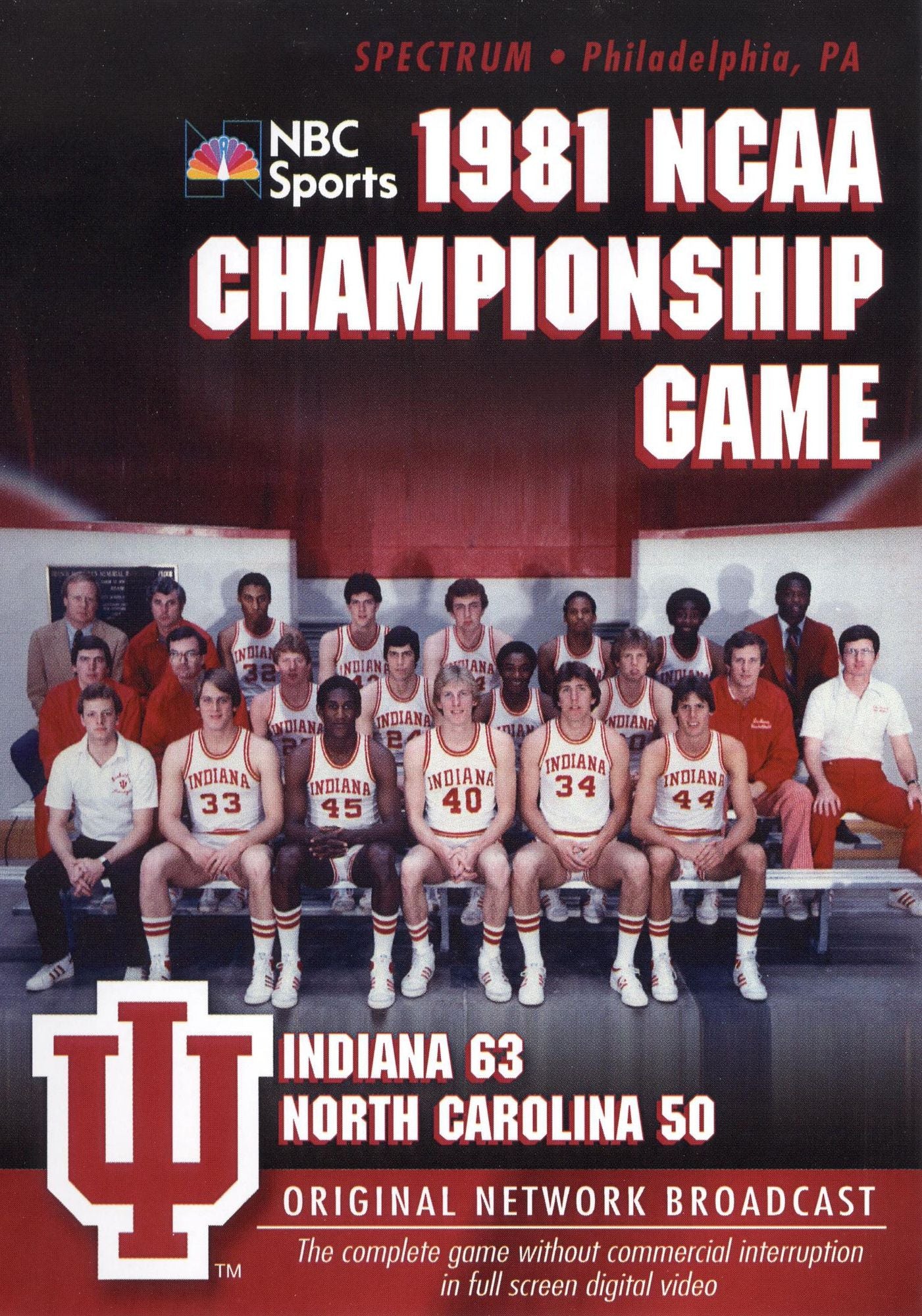 1981 NCAA Championship: Indiana vs. UNC