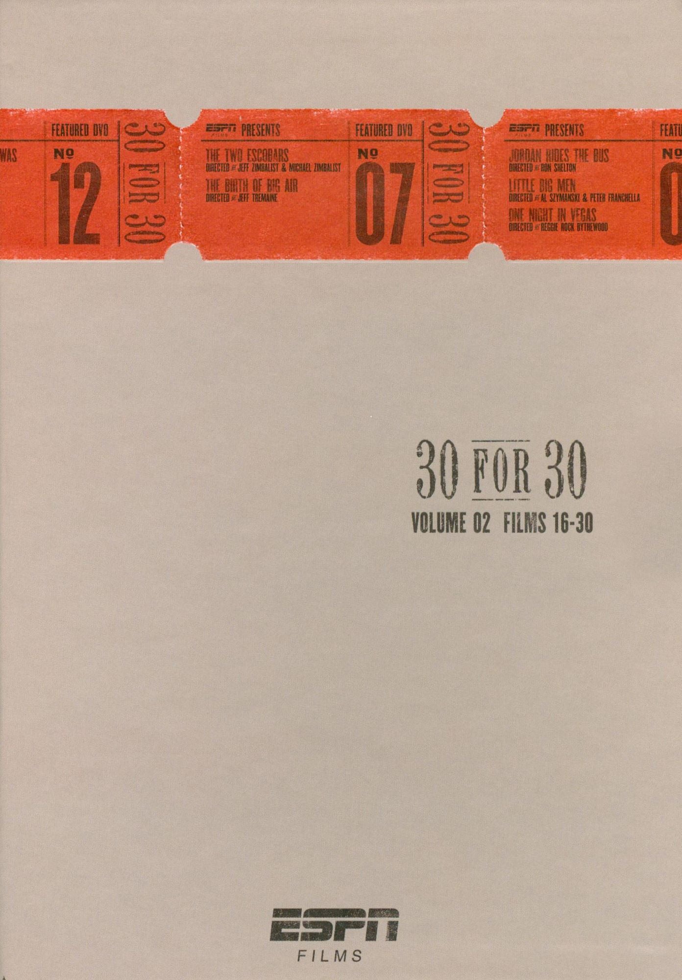 ESPN Films 30 for 30 Collection, Vol. 2 [6 Discs]