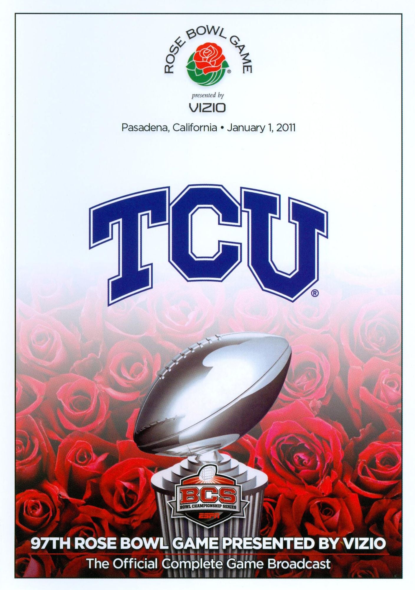 97th Rose Bowl Game: TCU vs. Wisconsin