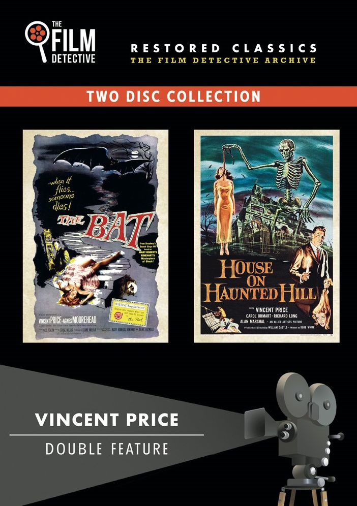 Vincent Price Double Feature: The Bat/house On Haunted Hill