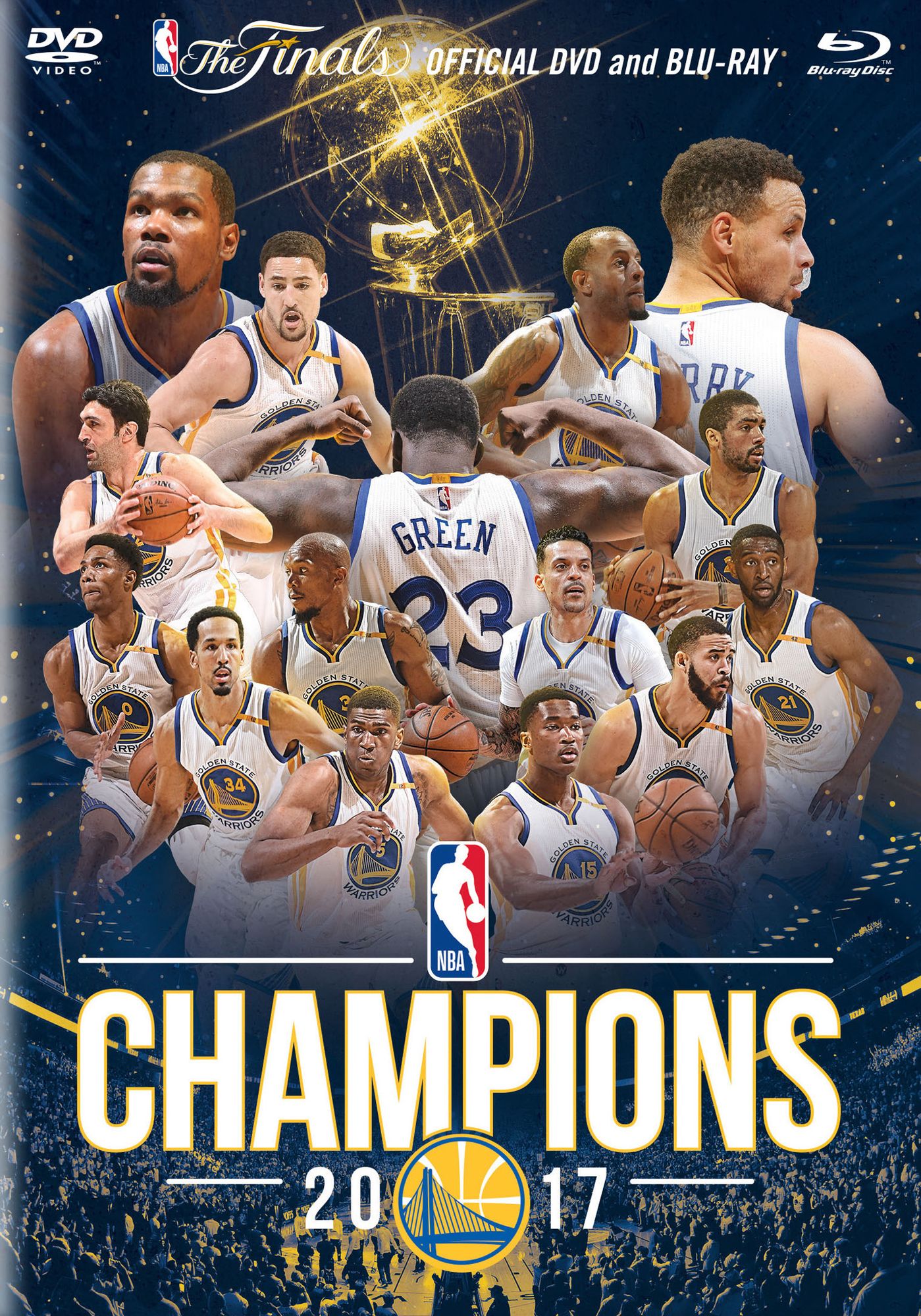 NBA Champions 2017: Golden State Warriors [Blu-ray/DVD] [2 Discs]