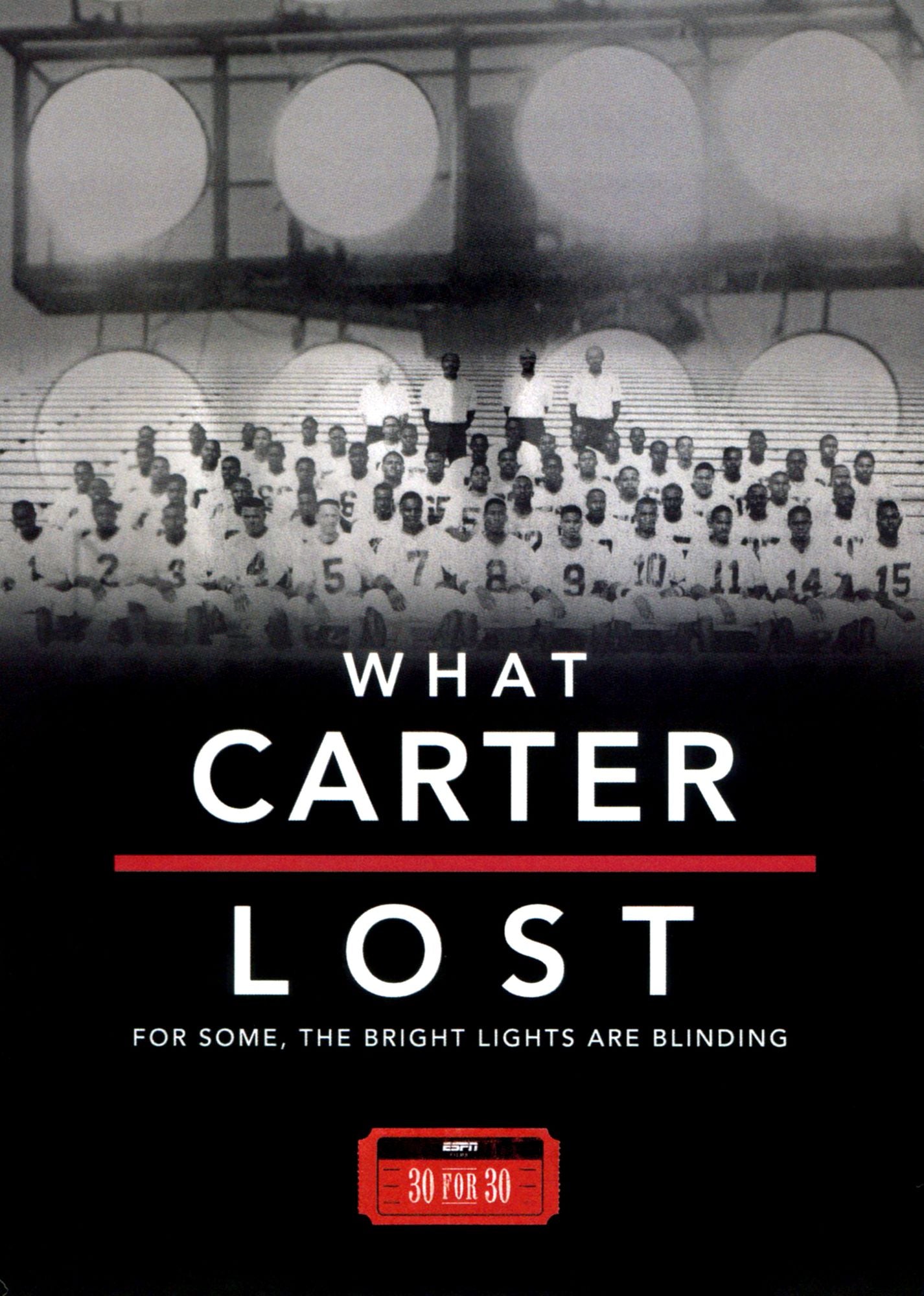 Espn Films 30 For 30: What Carter Lost