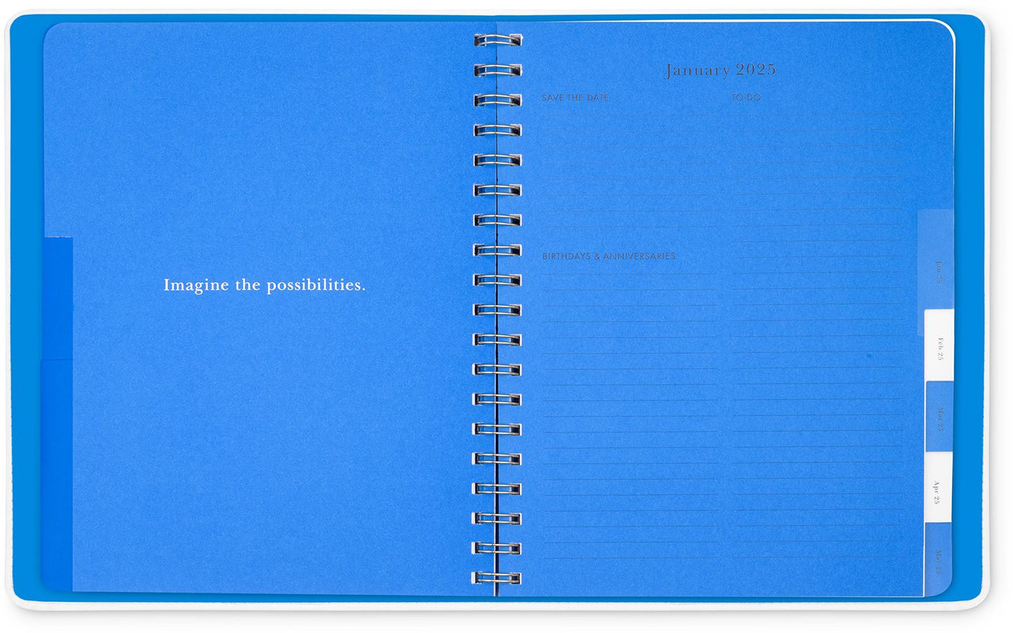 2025 kate spade new york 12 Month Planner (PU Cover), Noel