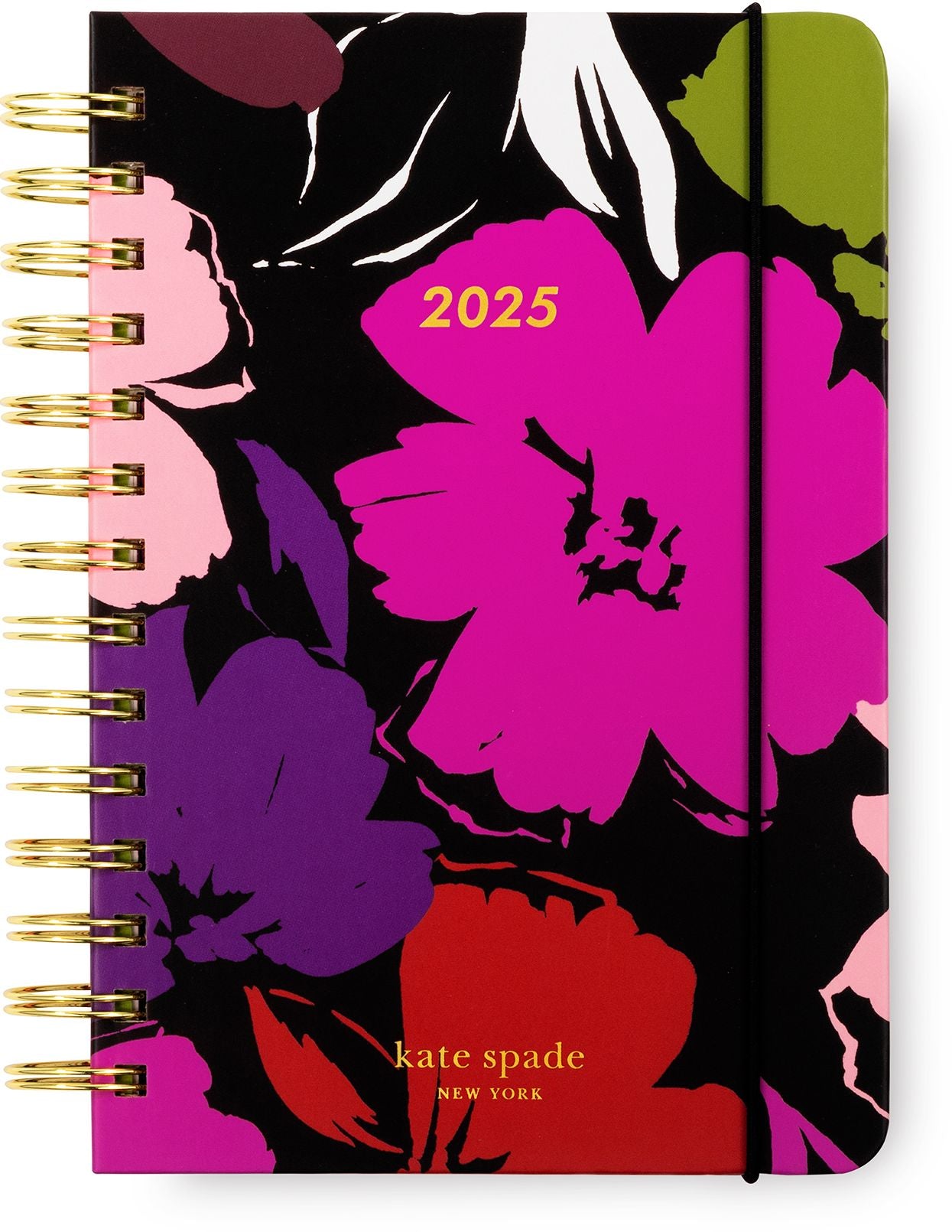 2025 kate spade new york 12 Month Medium Planner, Painterly Blooms