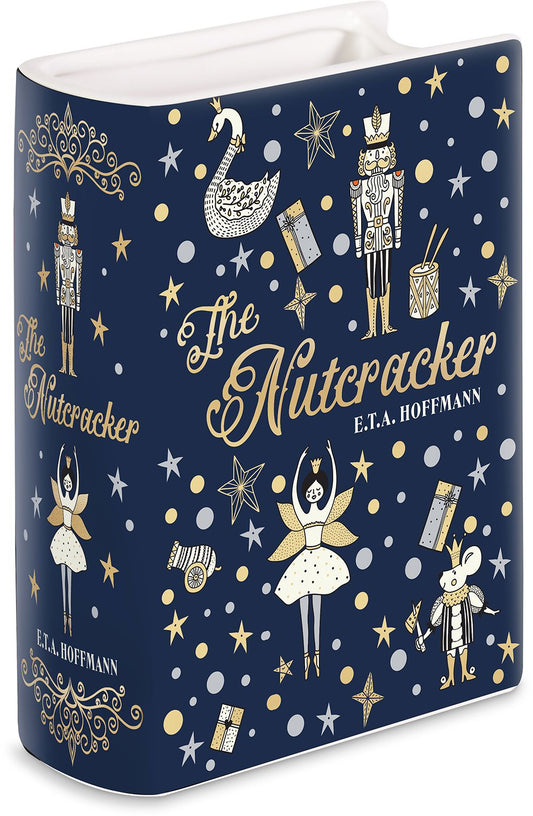 Nutcracker Book Vase, Small