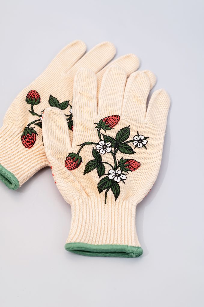 Strawberry Gardening Gloves