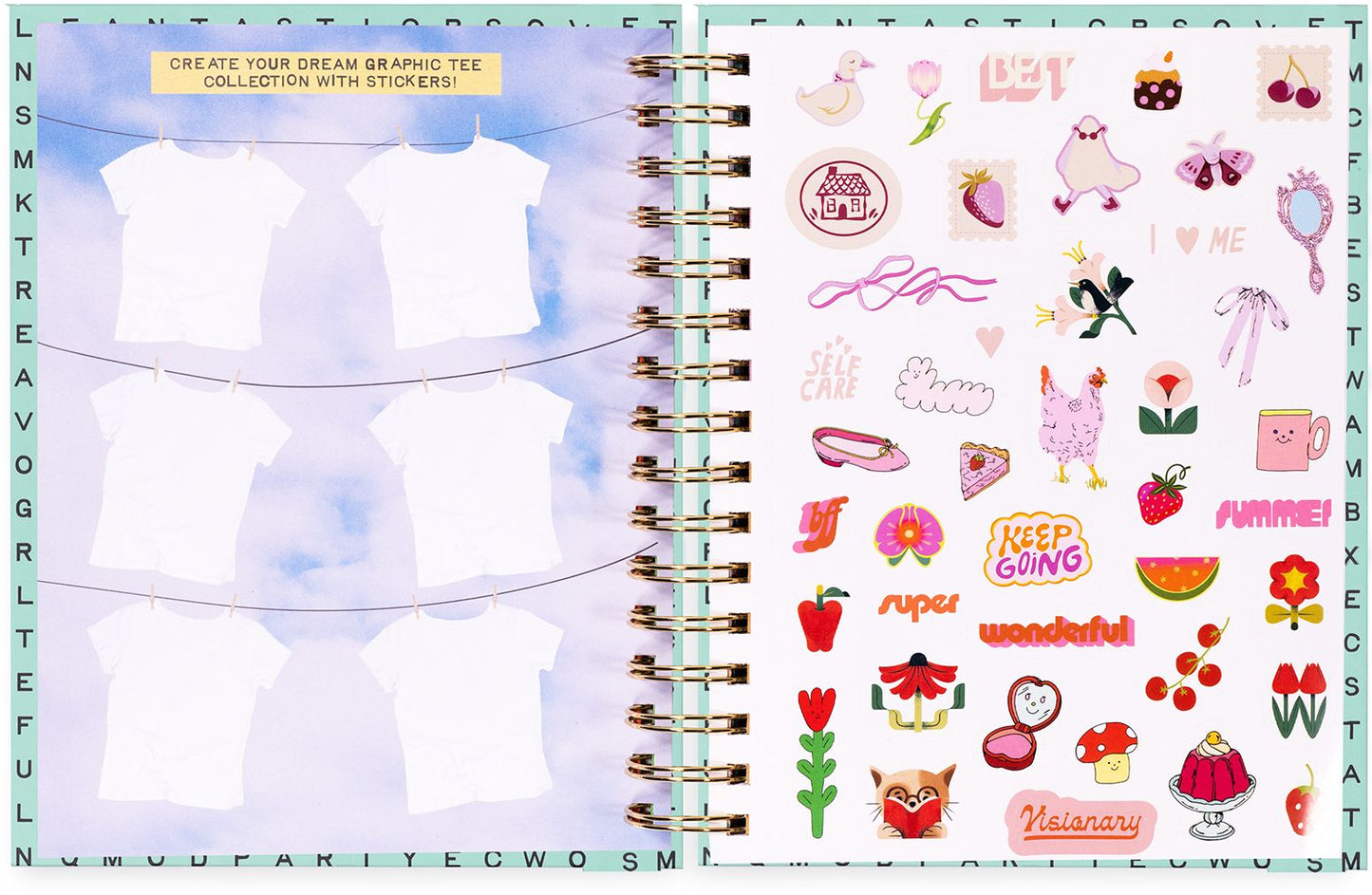 2025-2026 17 Month Medium Planner, Mint Crossword