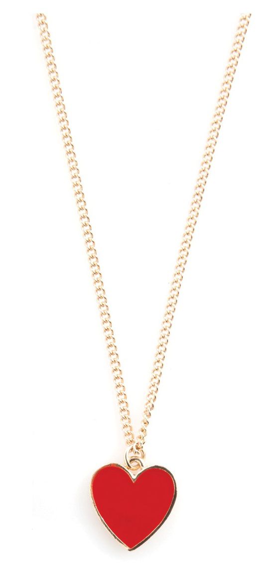 Ban.do "Red Supercute" Heart Necklace