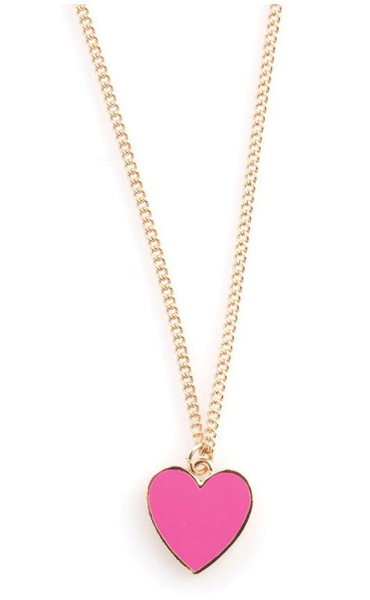 Ban.do Pink Heart Necklace