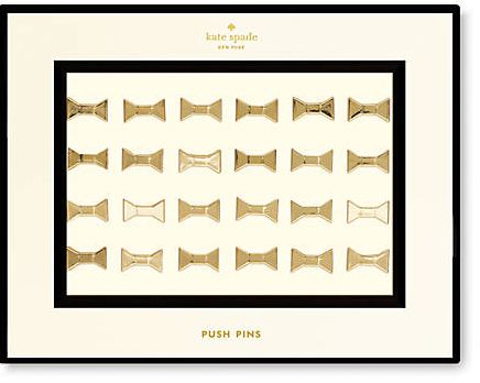 Kate Spade New York Bow Push Pins