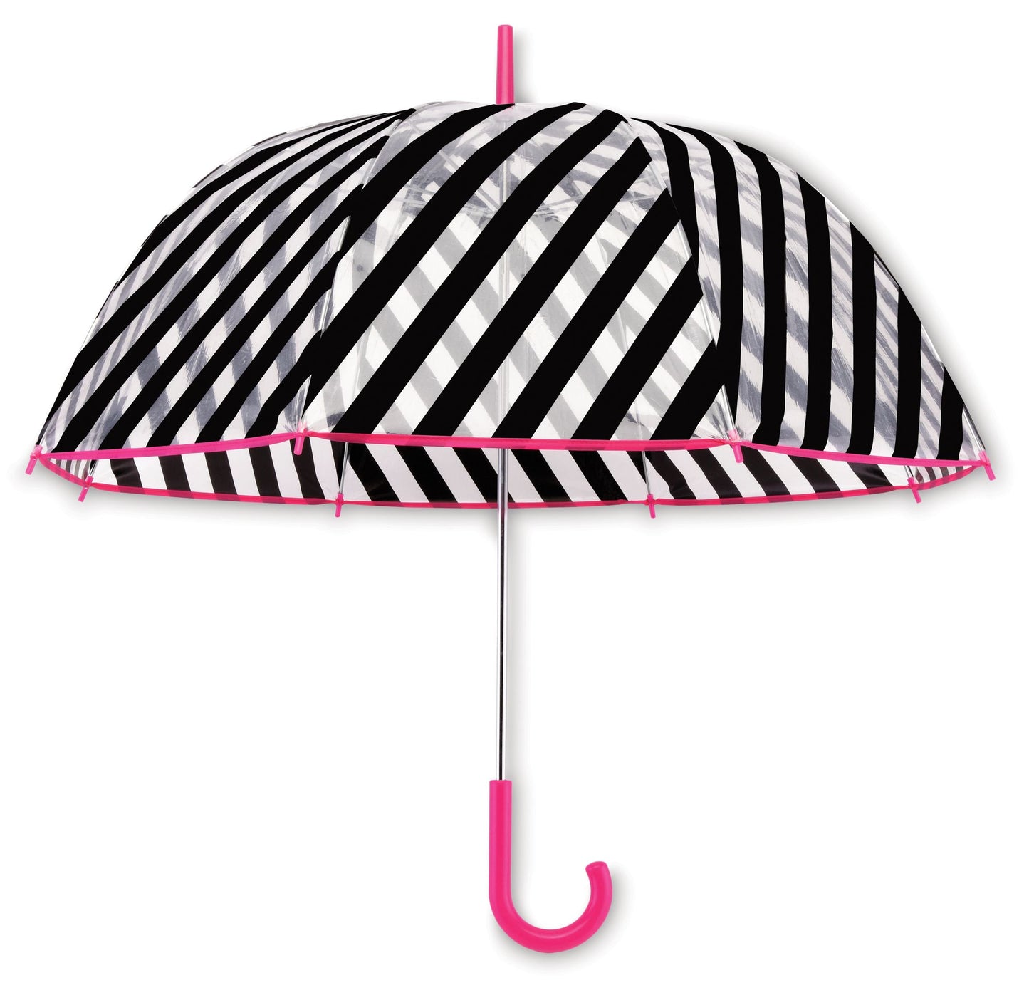 Kate Spade New York Black Stripe Umbrella 33.5" Dia.