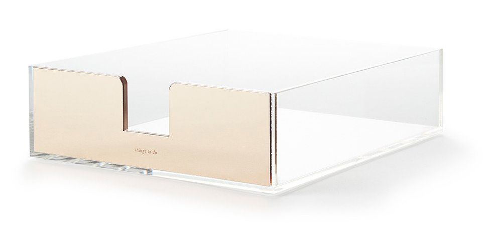 Kate Spade Gold Desk Tray