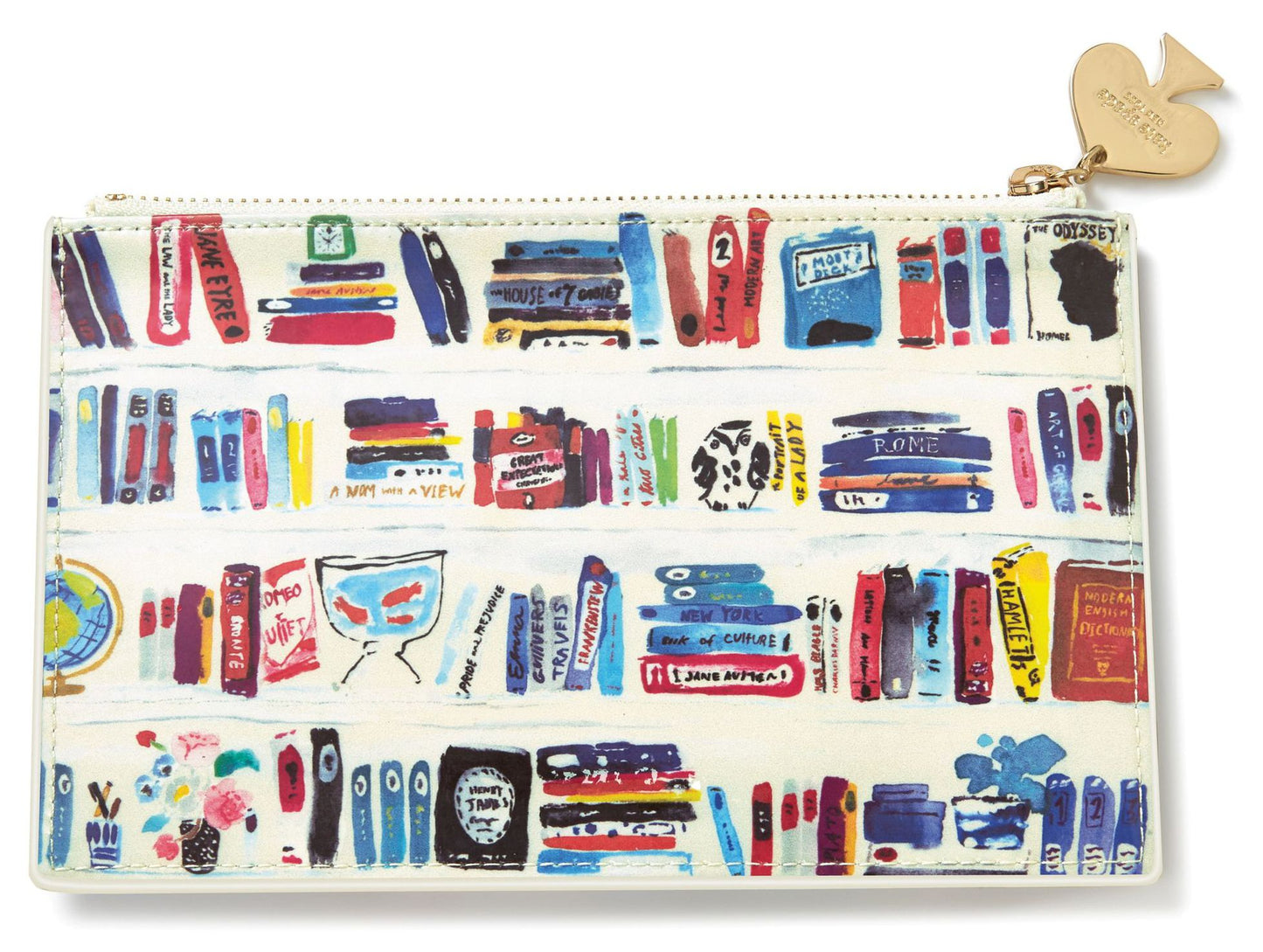 Kate Spade New York Bella Bookshelf  Pencil Pouch Set