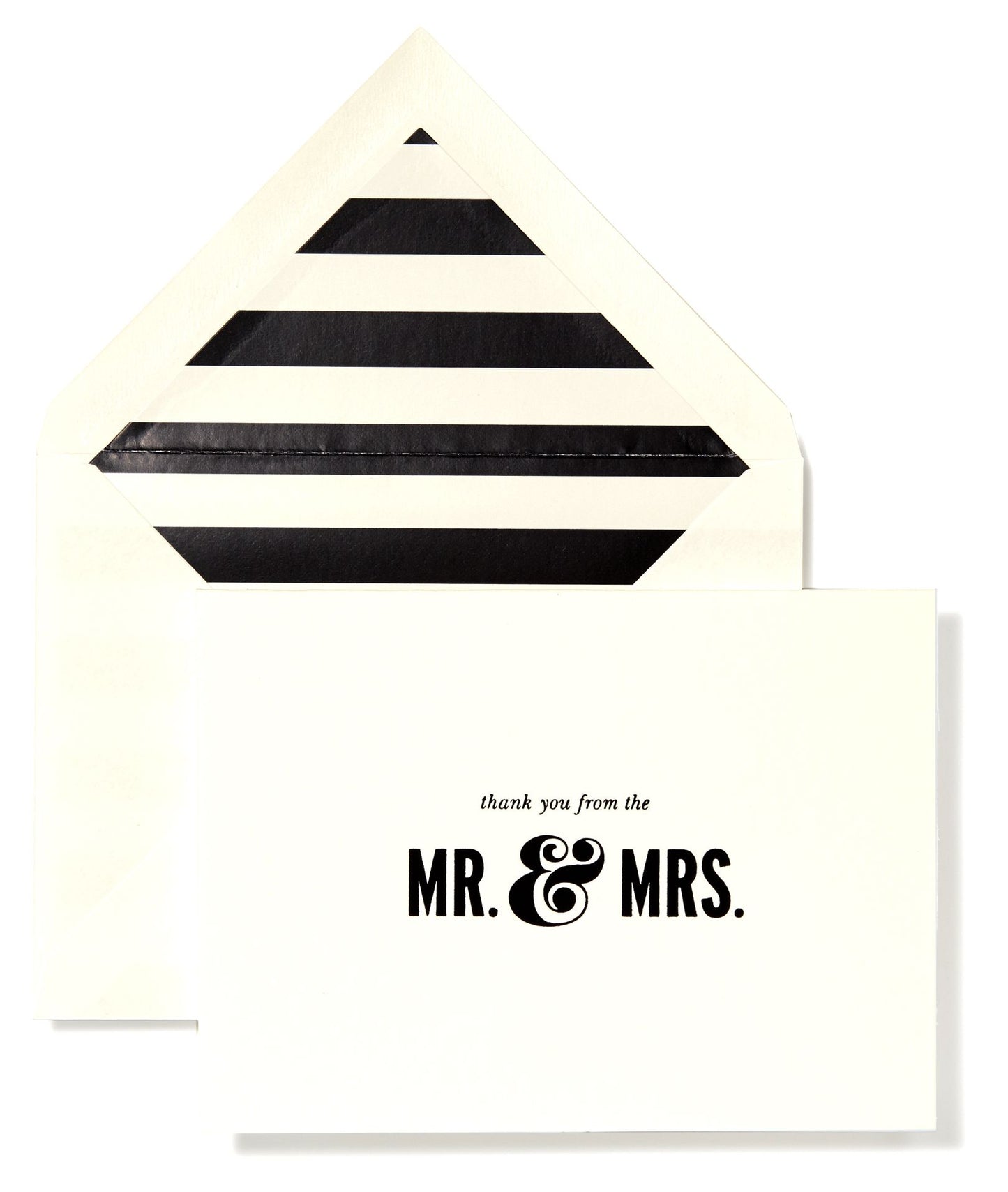 Kate Spade New York Thank You From Mr. & Mrs. Note Cards - Set of 10