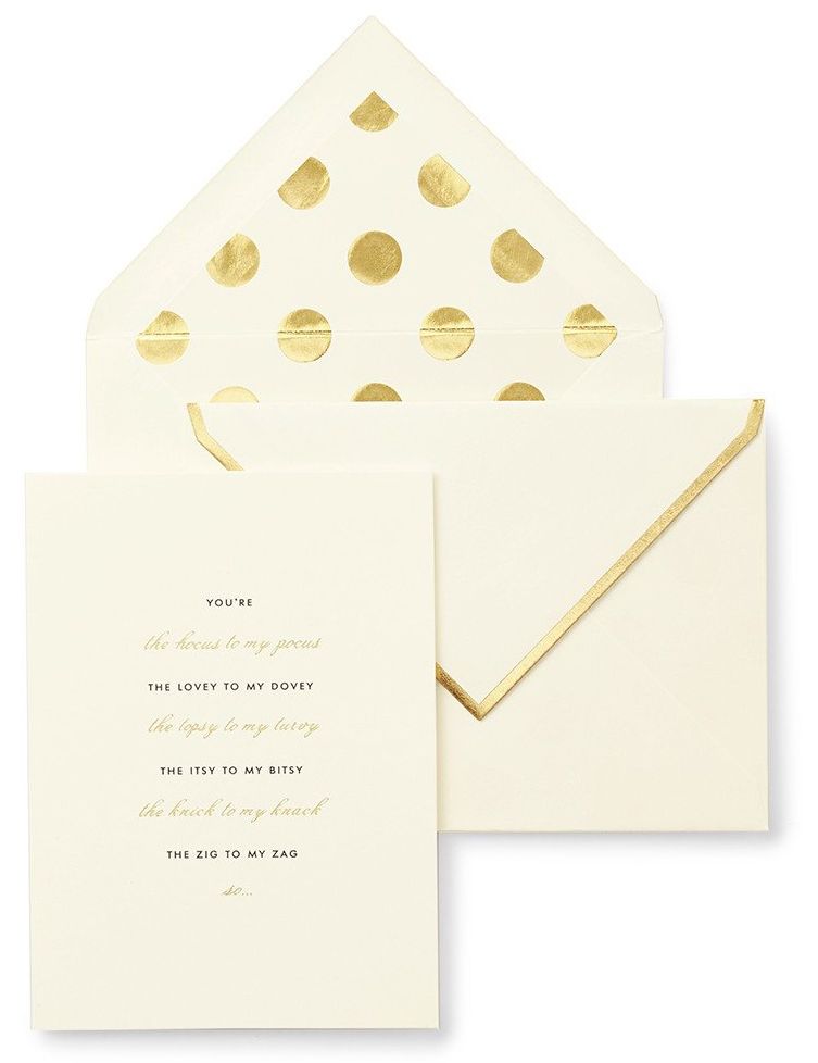 Kate Spade New York 'Hocus to My Pocus' Bridesmaid Notecard Set
